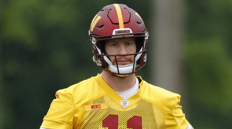 Sekä Washington Commanders että Carson Wentz ovat uusia alkuja